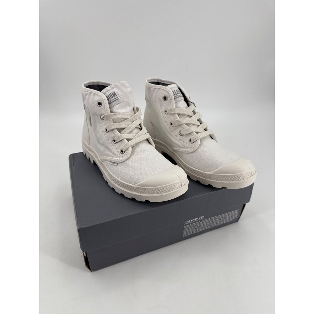Palladium Womens Pampa Hi Sneakers Size 9 Star White Medium High-Top Boot - Picture 1 of 11